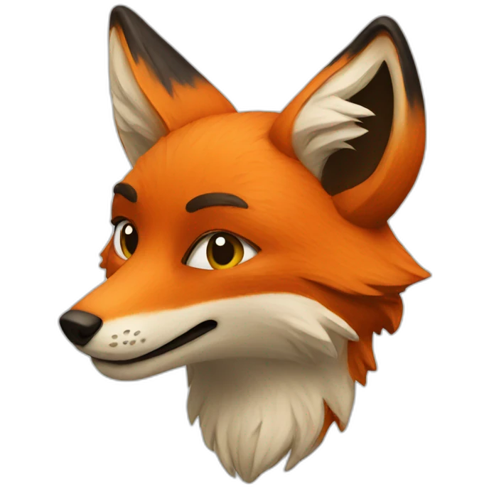 stoned fox emoji