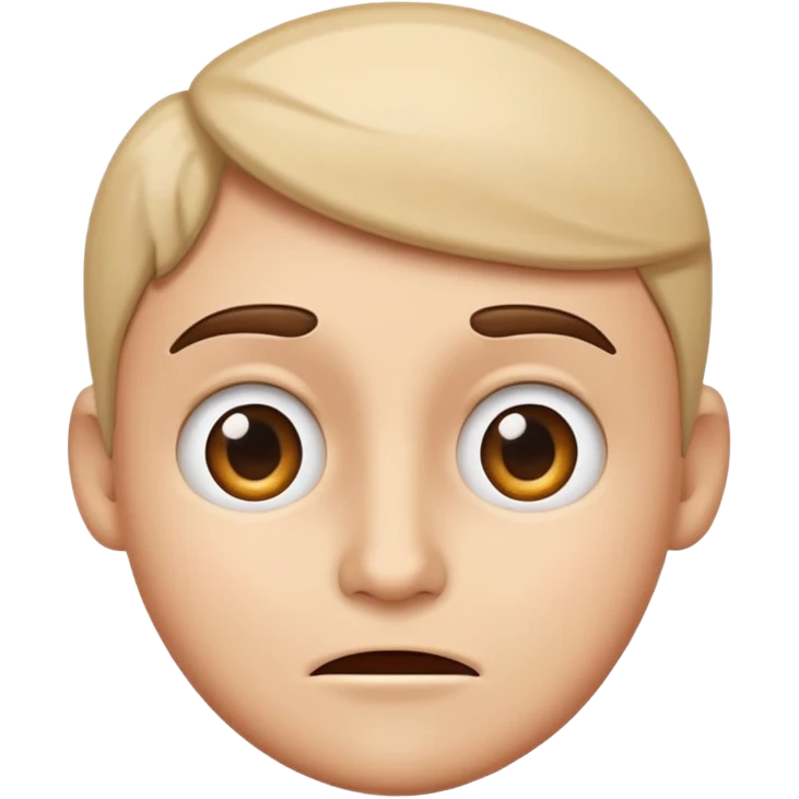 Mix of confused and smirk emoji