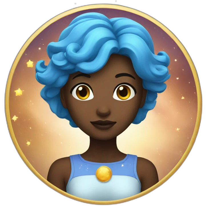 Astrology girl emoji