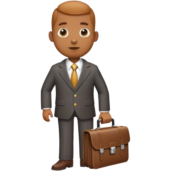 Literal peanut who is a lawyer emoji