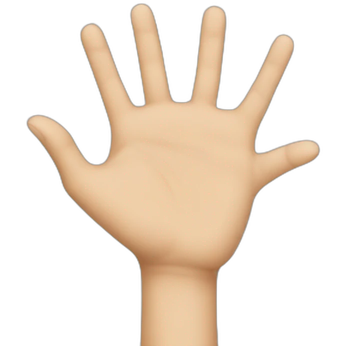 hands grabbing something emoji