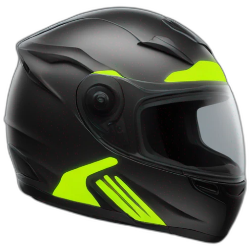 neon motorcyle helmet emoji