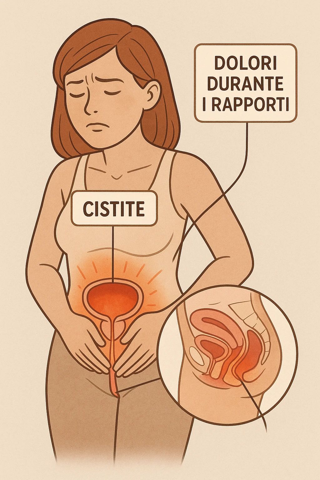 cistiti e dolori durante i rapporti. In italiano emoji