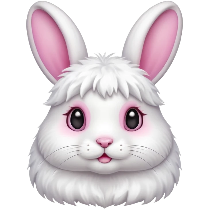 a cute and sweet rabbit emoji