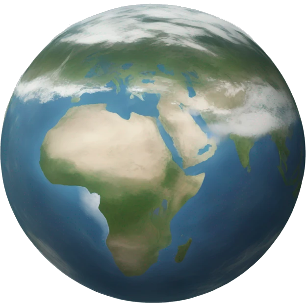 Flat earth emoji