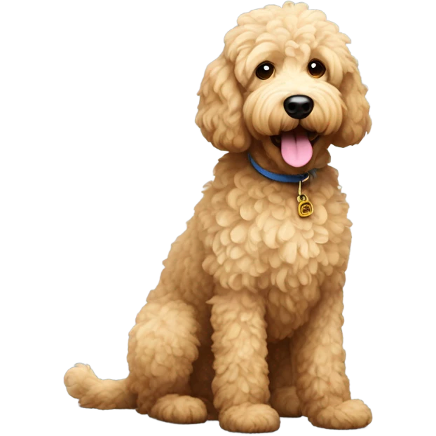 Goldendoodle emoji