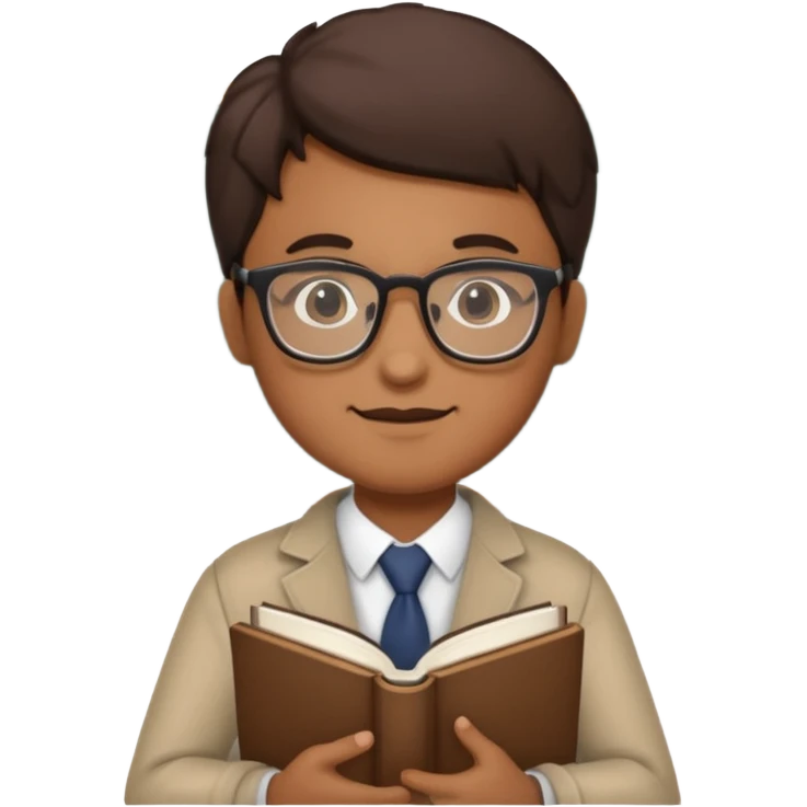 I am standing in the classroom. emoji