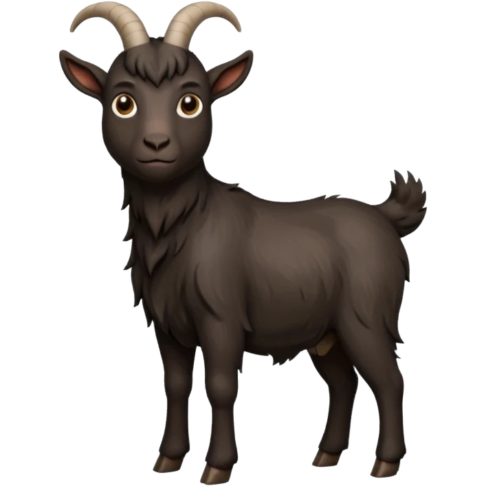 black goat emoji