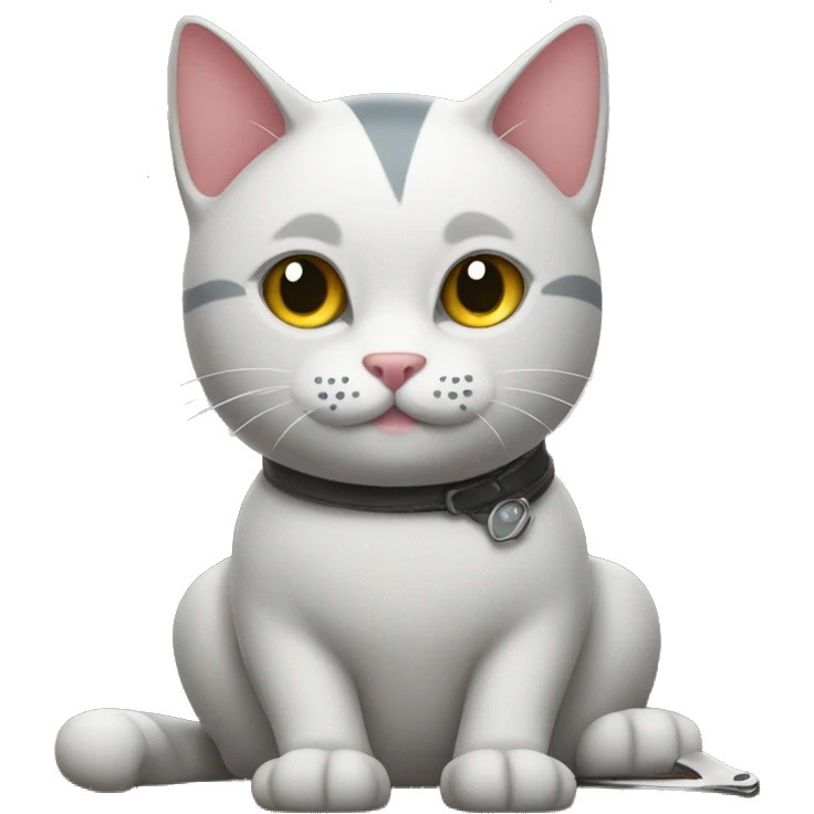 barber cat  emoji