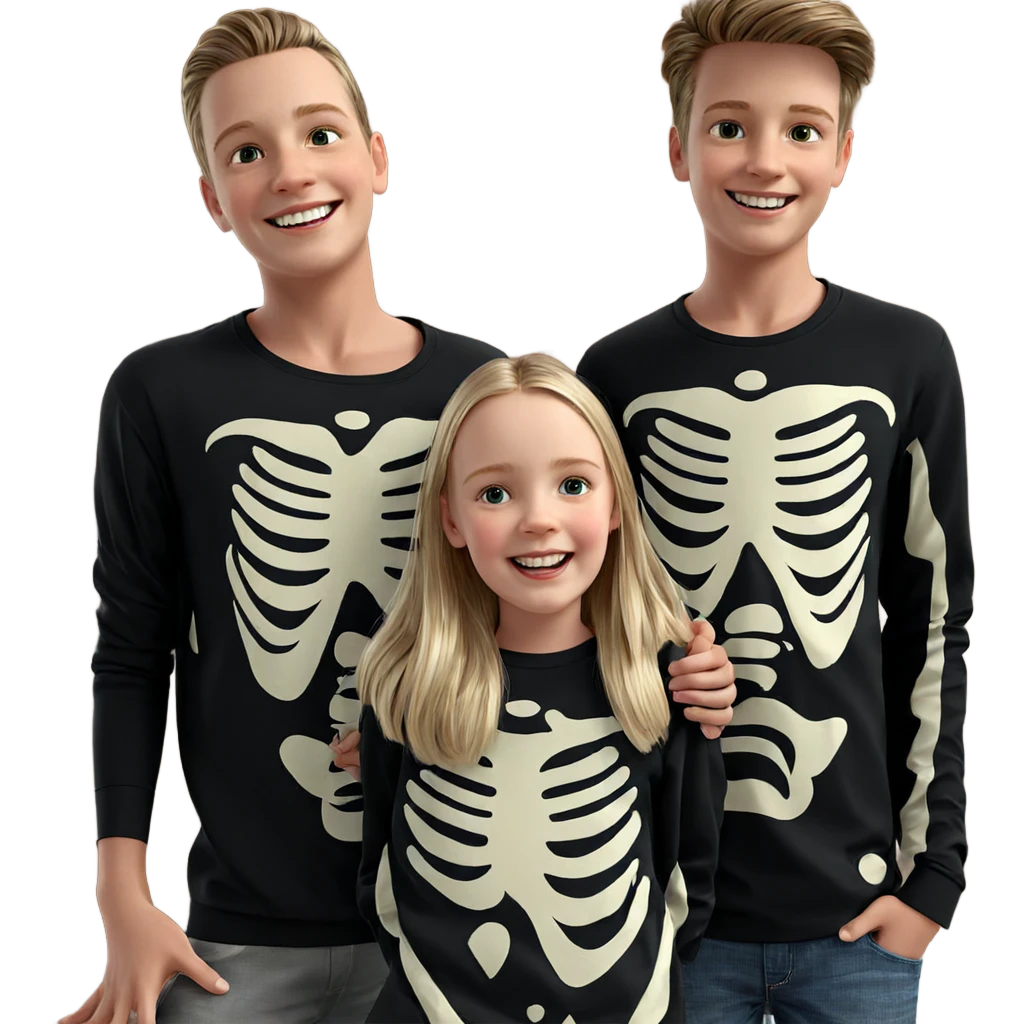 smiling girl with boys emoji