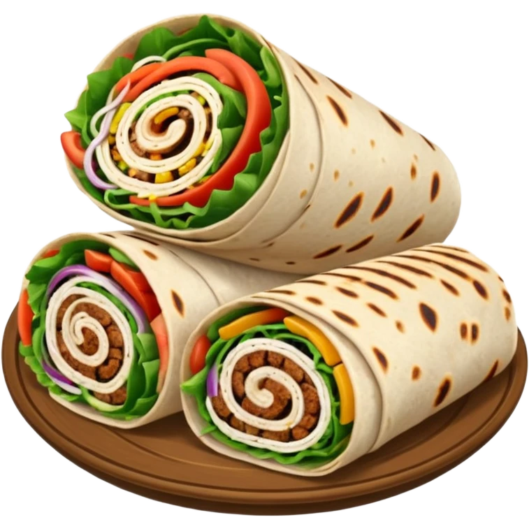 Turkish wrap emoji
