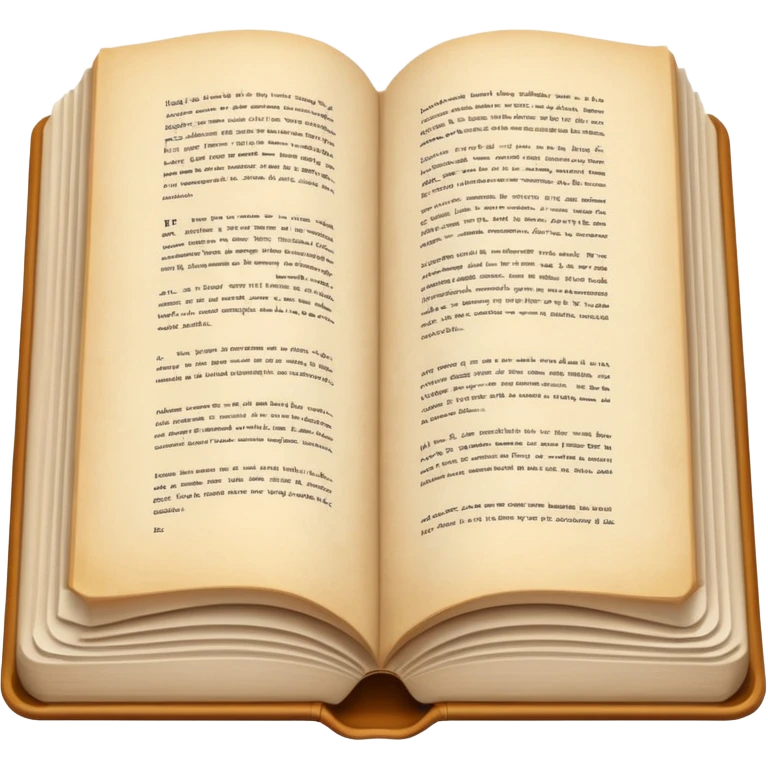 an open book emoji