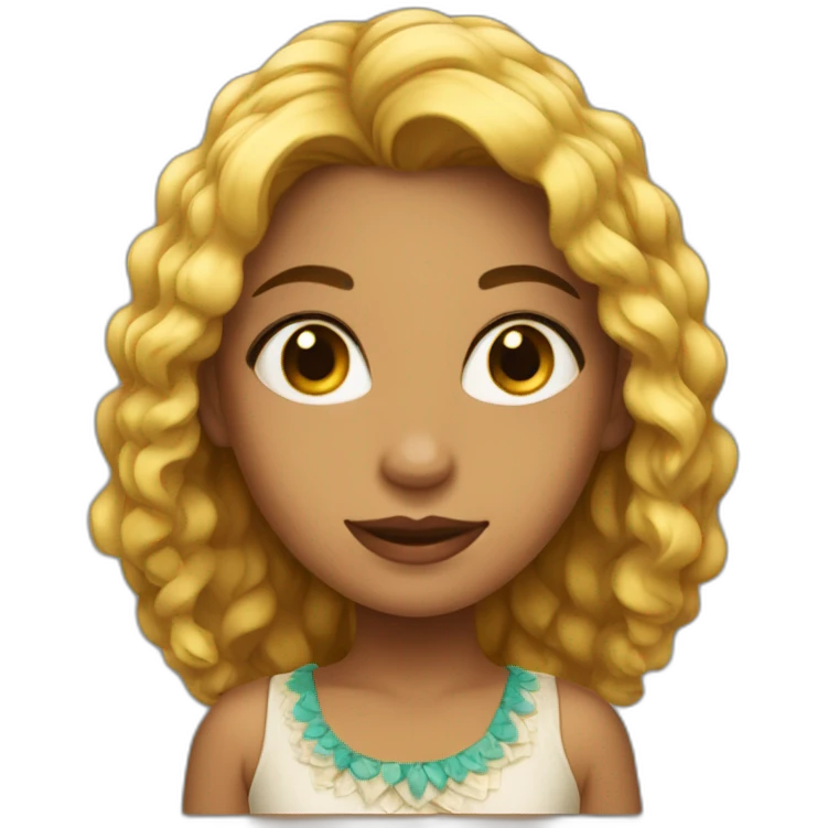 Una chica vestida de gatubela  emoji