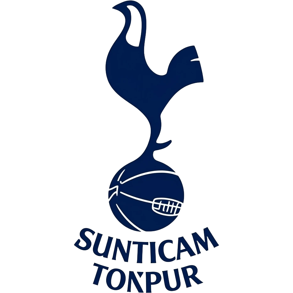 Tottenham Hotspurs badge - Rotating ROOSTER OR COCKREL emoji