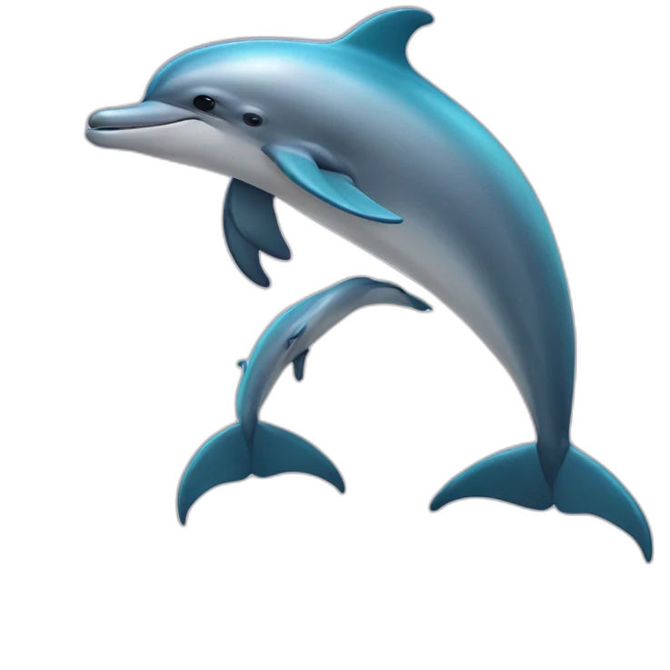 dolphin with human legs emoji