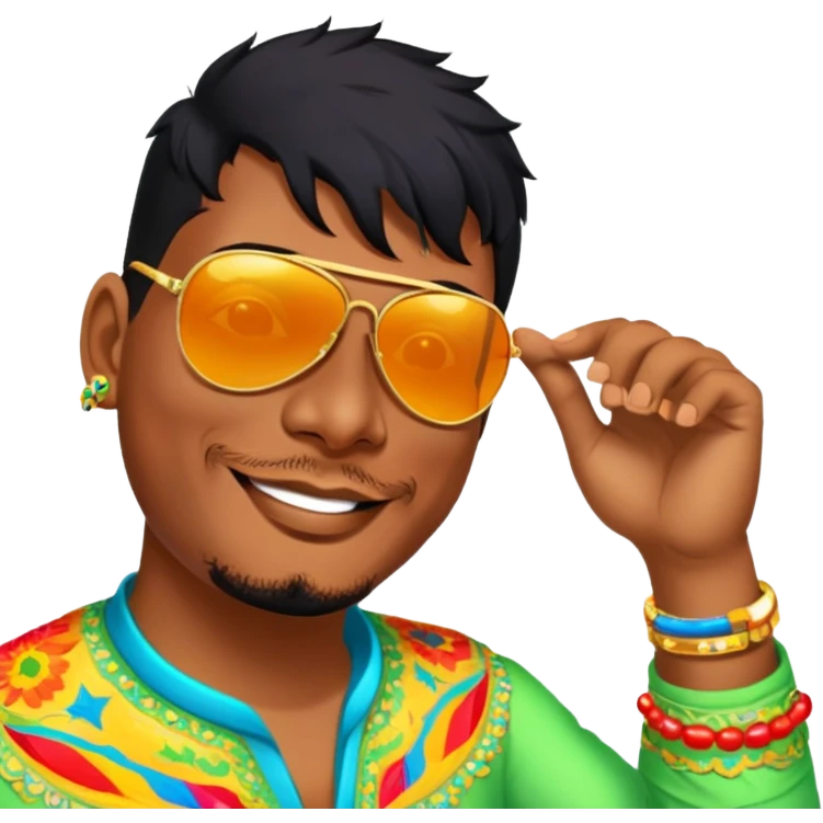 Fiesta Reveler emoji
