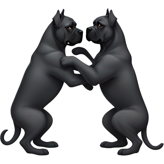 Cañé corso hugs  emoji