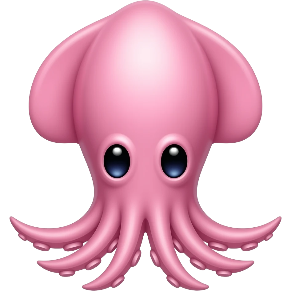 Сердечка в кальмара emoji