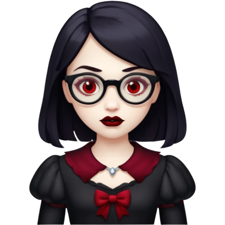vampire kids with opticals half dress emoji
