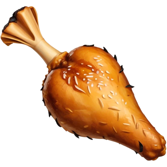 chicken drumstick emoji