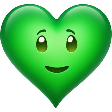 Green heart emoji