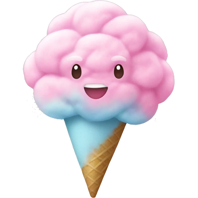 Cotton candy emoji