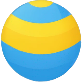 Flag with three stripes. The firs stripe is light blue, the second is yello and the third is light blue again. On the first ble stripe at the left there is a star with 8 angles and next to it to the right there is a half moon facing the star. emoji