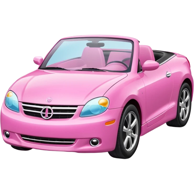Barbie car  emoji