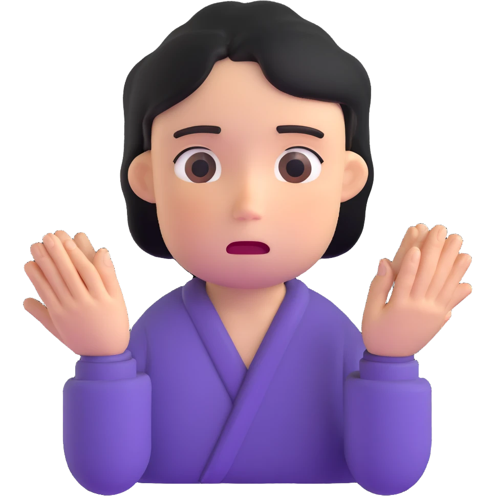 person begging for forgiveness with remorseful expression and pleading hands emoji