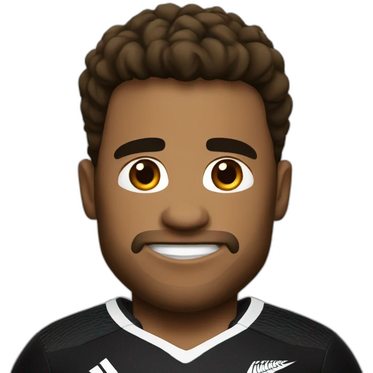 Rugby all blacks emoji
