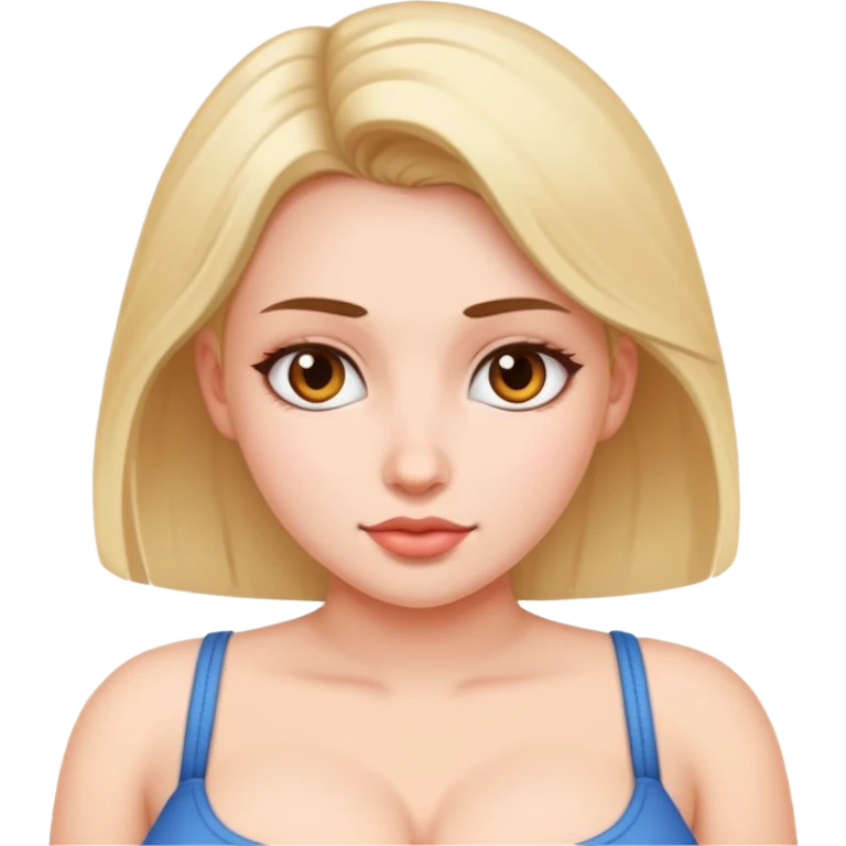 Девушка с большой грудью emoji