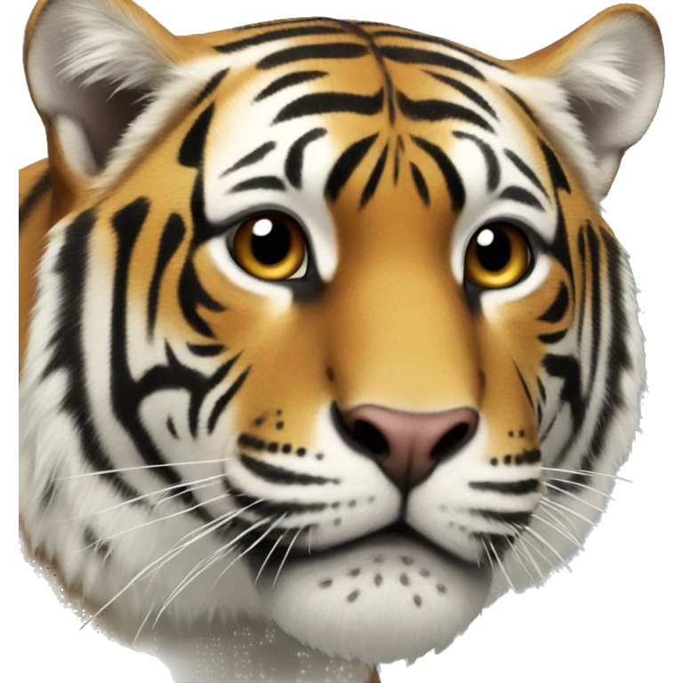 Tigre blanco emoji