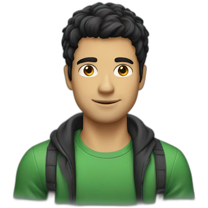 brazilian-white-guy-black-hair emoji