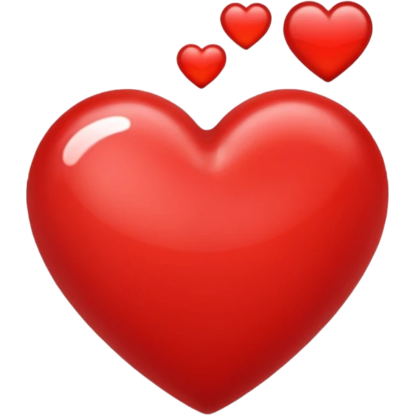 red heart emoji