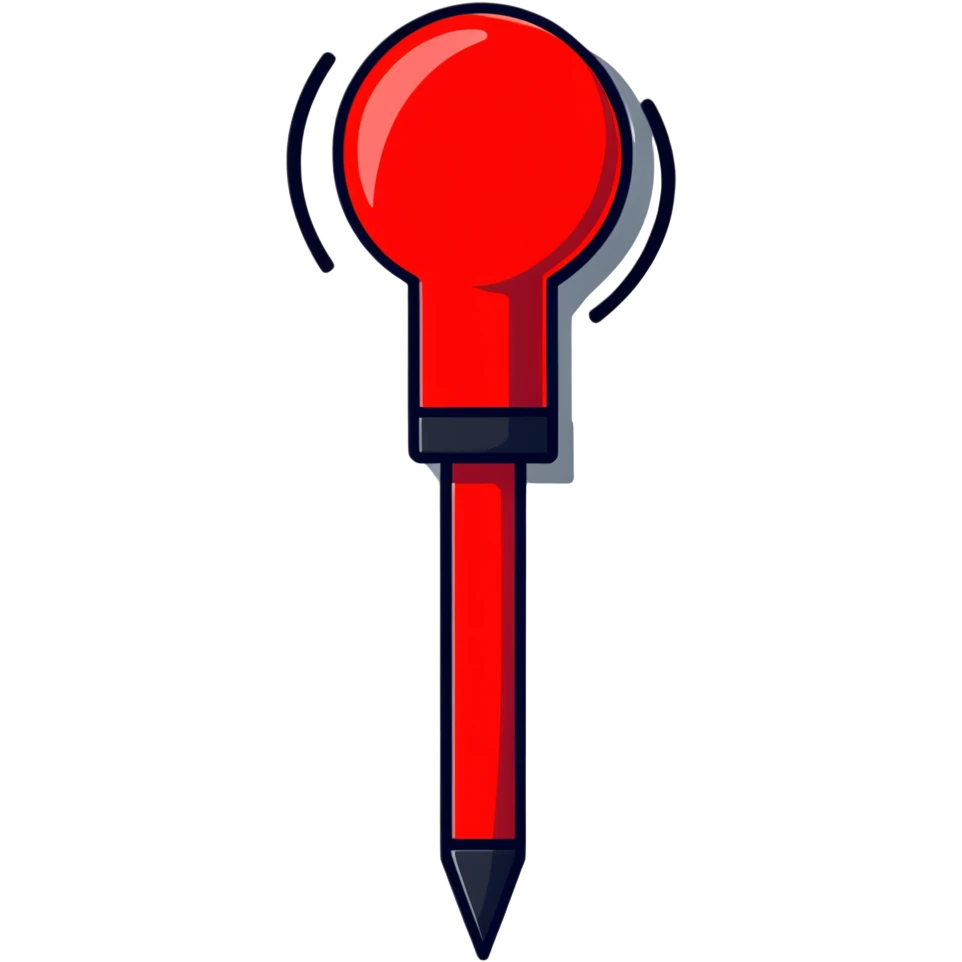 red exclamation point emoji
