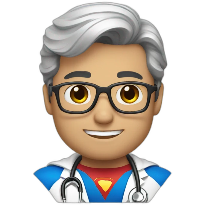 superman doctor emoji