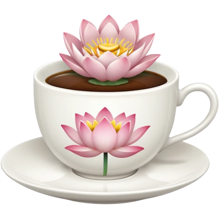 LotusMorning coffee emoji