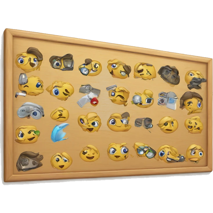 classroom board emoji
