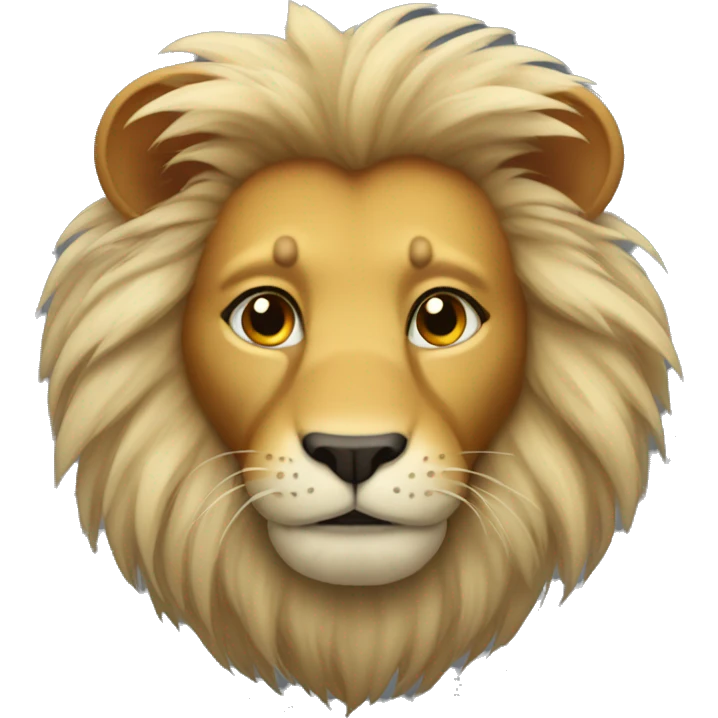 Furry lion emoji