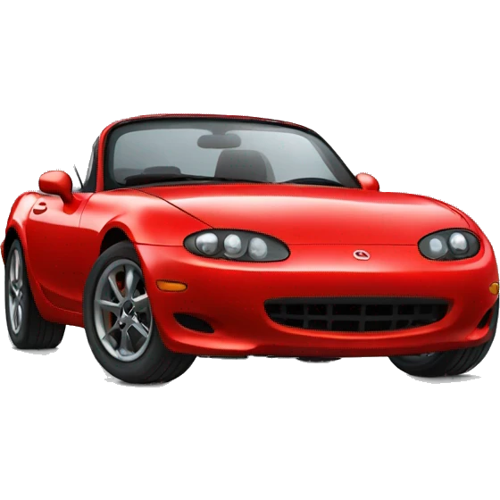 Red Miata  emoji