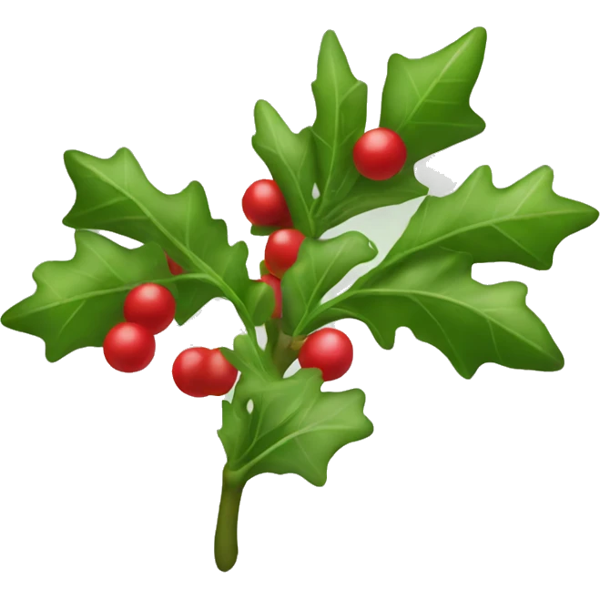 mistletoe  emoji