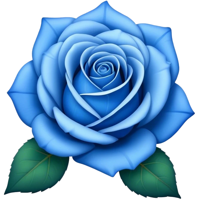 una rosa azul igual al emoji🌹 emoji