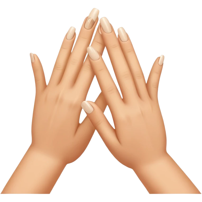 Put the ring finger and only the ring finger facing down emoji
