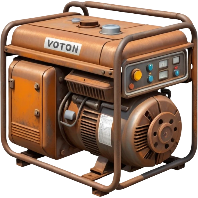 electric generator made from fuel emoji