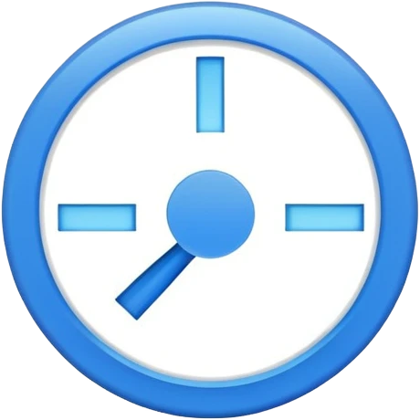 circular progress bar at 50% completion emoji
