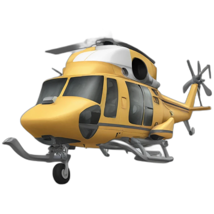 Chopper over a man emoji