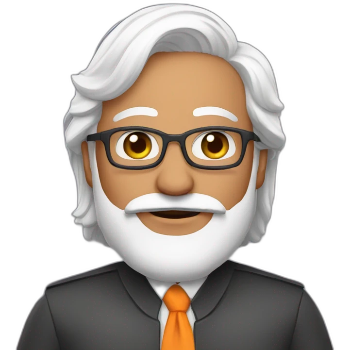 Modi super hero emoji