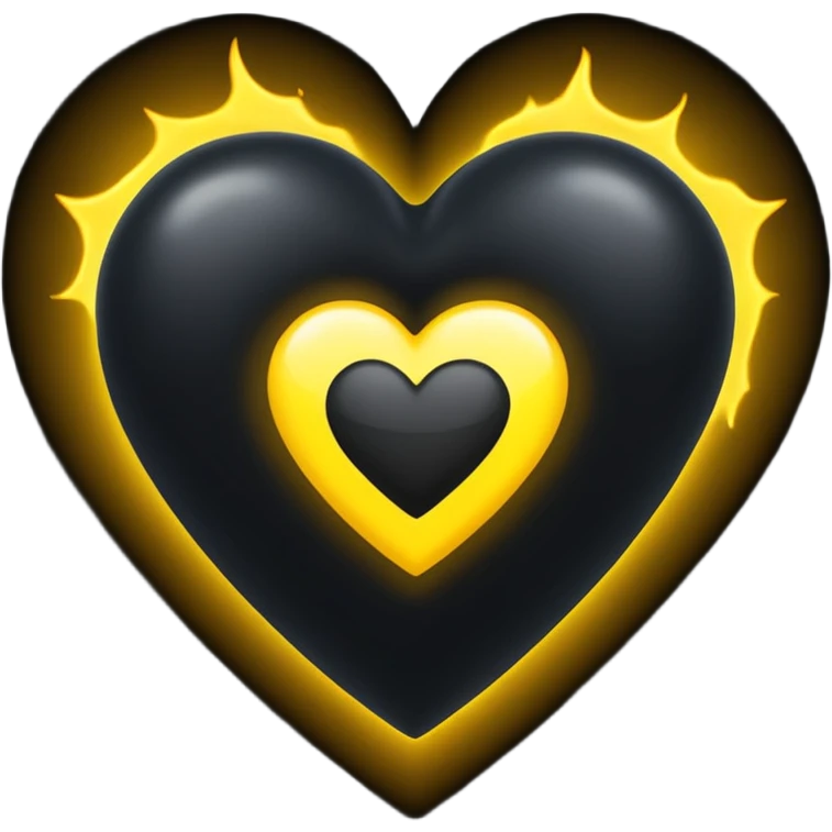 black heart with 2 yellow sparked like this = 💖 emoji