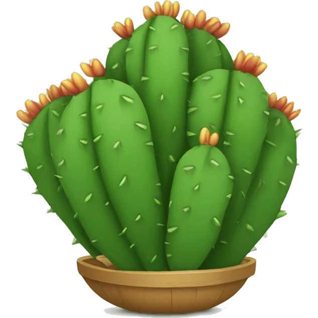 round Nopal emoji