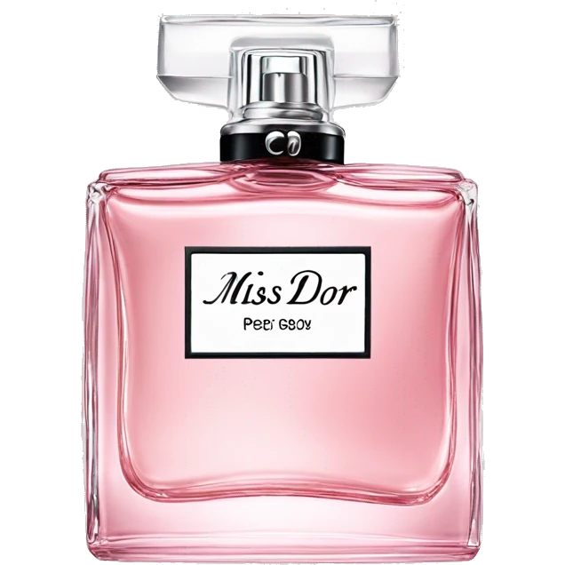 Miss Dior pefume  emoji